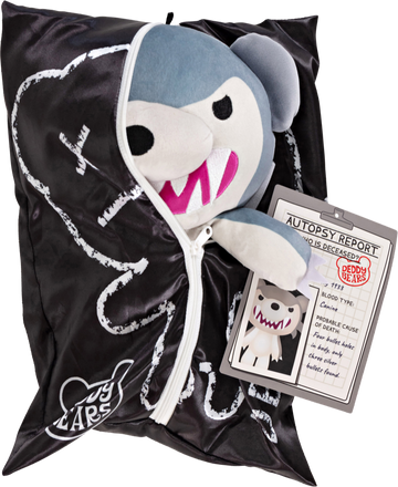 Plush Deddy Bear: 12in in Body Bag