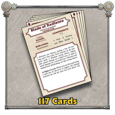 Iron Kingdoms 5E: Cards - Spell Deck