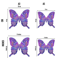 Puzzle Craft-Hub: Purple Butterfly