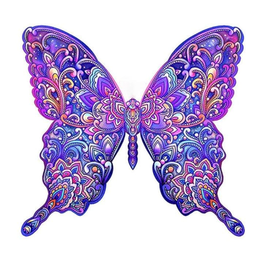 Puzzle Craft-Hub: Purple Butterfly