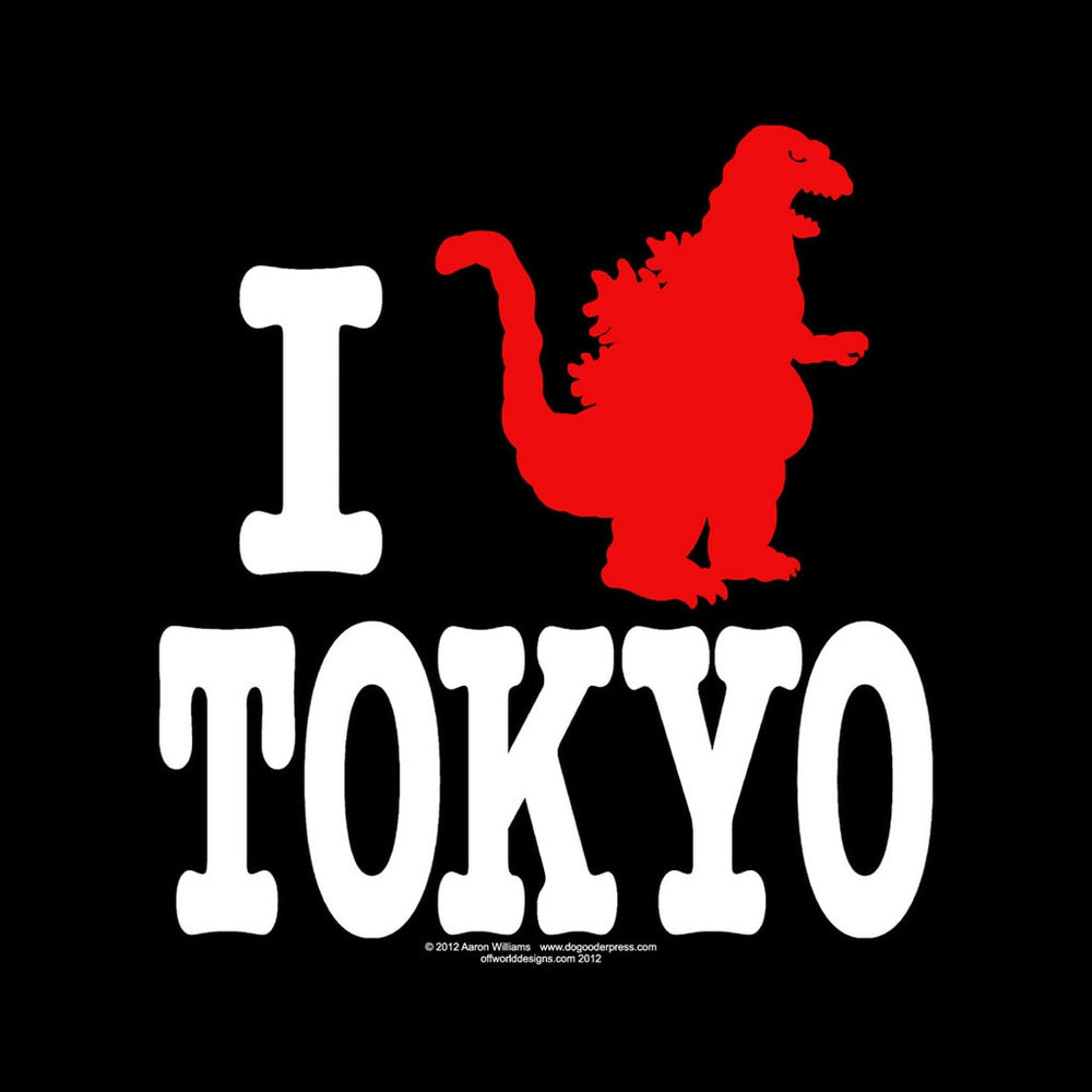 T-Shirt Offworld: I <Godzilla> Tokyo