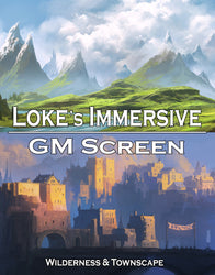 RPG Accessories: Loke's Immersive GM Screen