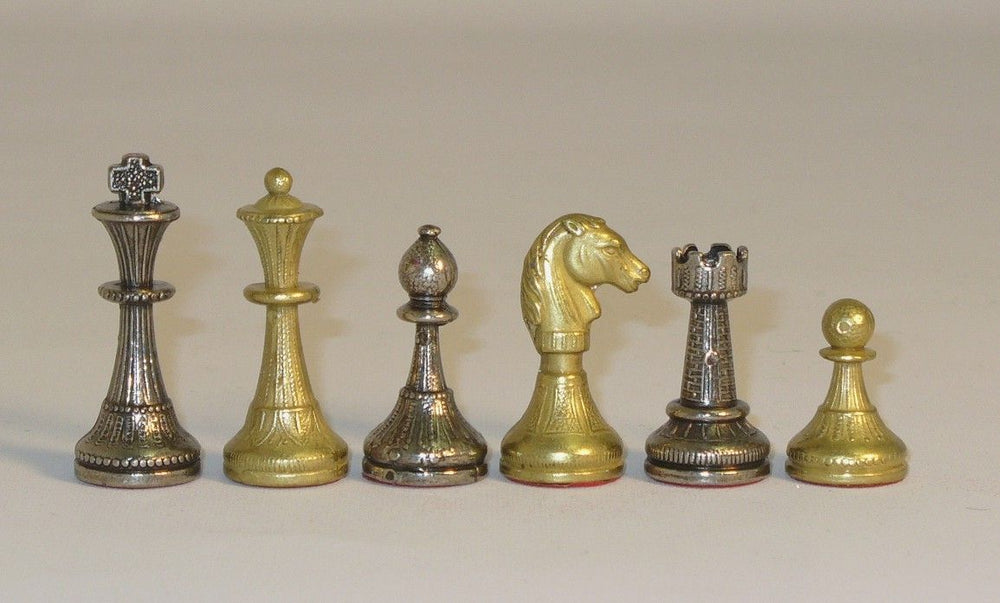 Chess Pieces 2in Metal Staunton