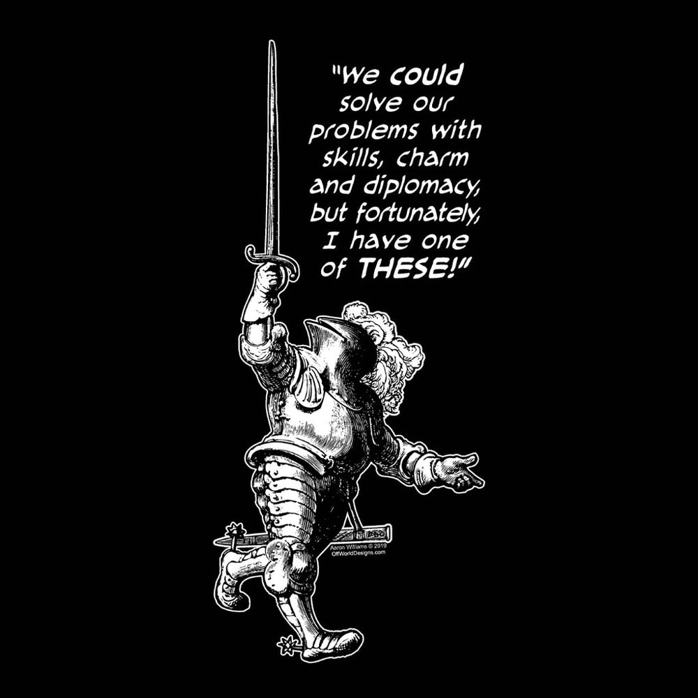 T-Shirt Offworld: Knights Solution - Sword