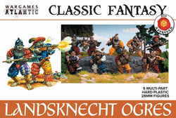 Mini Wargames Classic Fantasy: Landsknecht Ogres