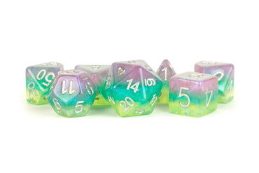 Dice Metallic Dice Co: Poly 7 Set Layered Stardust
