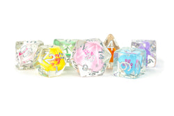 Dice Metallic Dice Co: Poly 7 Set Inclusions