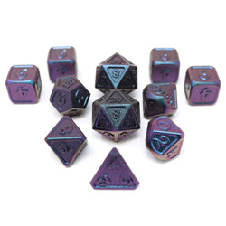 Dice DieHard Dice: Poly 11 Set Metal Dreamscape