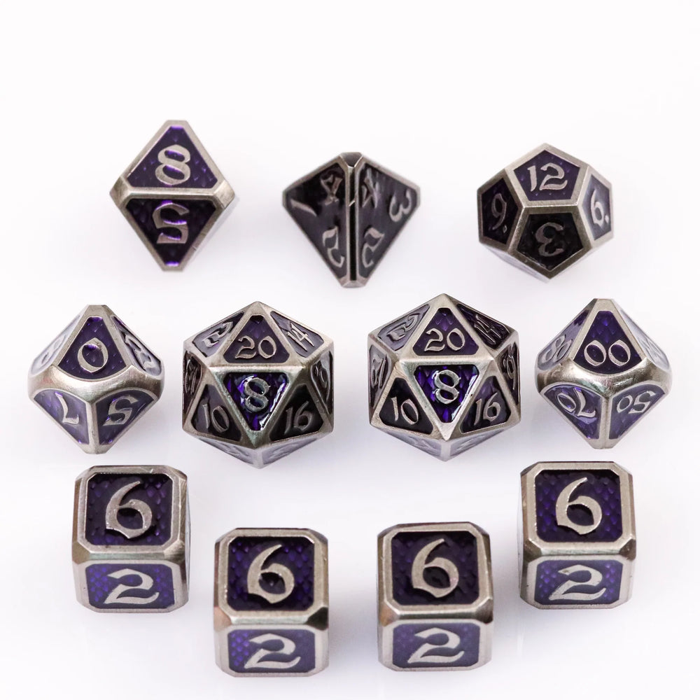 Dice DieHard Dice: Poly 11 set Drakona Gemtooth