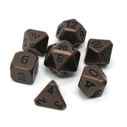 Dice DieHard Dice: Poly 7 Set Metal Ancient