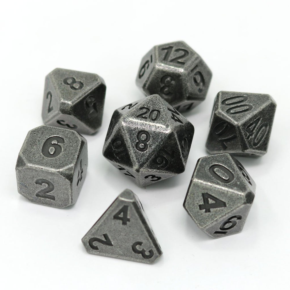 Dice DieHard Dice: Poly 7 Set Metal Ancient