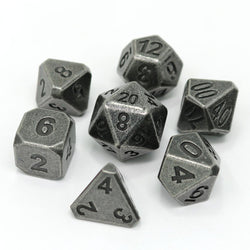 Dice DieHard Dice: Poly 7 Set Metal Ancient