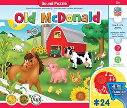 Puzzle Masterpieces:   24 piece Sing-A-Long Old McDonald