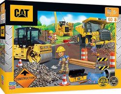 Puzzle Masterpieces:   60 Piece Caterpillar - Parking Lot