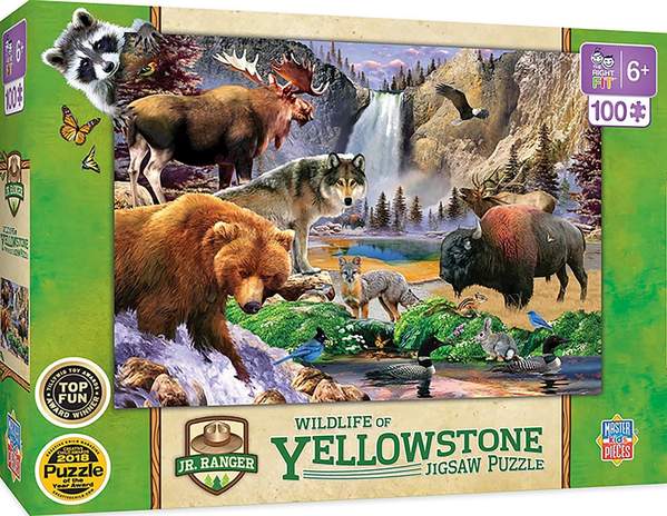 Puzzle Masterpieces:  100 Piece Jr Ranger - Yellowstone National Park