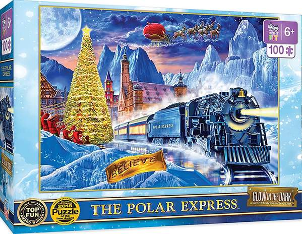 Puzzle Masterpieces:  100 Piece The Polar Express -