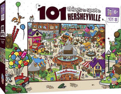 Puzzle Masterpieces:  101 Piece 101 Things to Spot - In Hersheyville