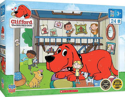 Puzzle Masterpieces:   24 Piece Clifford - Doghouse