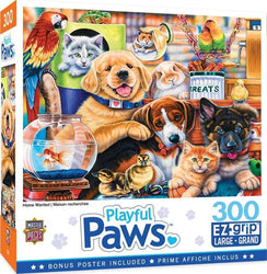 Puzzle Masterpieces:  300 Piece EZGrip Home Wanted