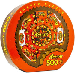 Puzzle Masterpieces:  500 Piece Shaped Hershey - Shaped Reeses