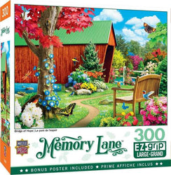 Puzzle Masterpieces:  300 Piece EZGRip Memory Lane - Bridge of Hope