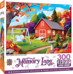 Puzzle Masterpieces:  300 piece EzGrip Memory Lane - Harvest Breeze