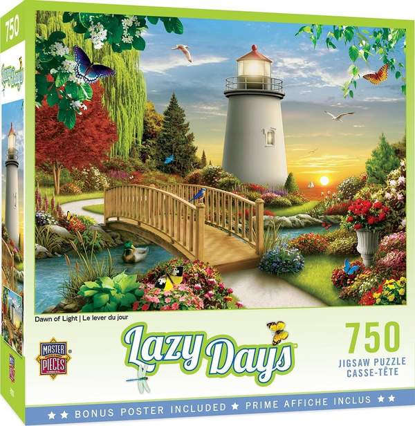 Puzzle Masterpieces:  750 Piece Lazy Days - Dawn of Light