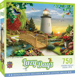 Puzzle Masterpieces:  750 Piece Lazy Days - Dawn of Light