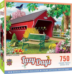 Puzzle Masterpieces:  750 Piece Lazy Days - Springtime