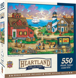 Puzzle Masterpieces:  550 Piece Heartland Collection - The Days End