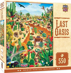 Puzzle Masterpieces:  550 Piece Tribal Spirit - Last Oasis