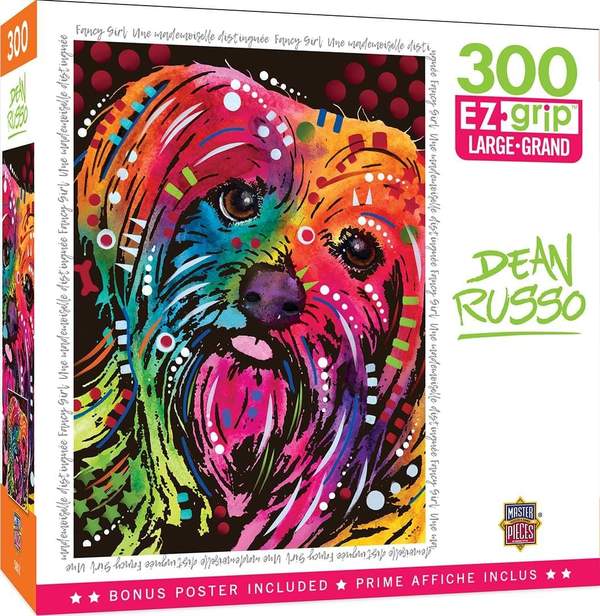Puzzle Masterpieces:  300 piece EzGrip Dean Russo - Fancy Girl