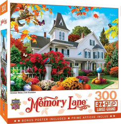 Puzzle Masterpieces:  300 Piece EZGrip Memory Lane - October Skies
