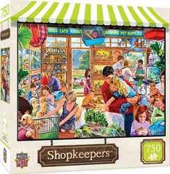 Puzzle Masterpieces:  750 Piece Shopkeepers - Lucy's First Pet