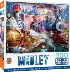 Puzzle Masterpieces:  300 piece EzGrip Medley - Magical Journey