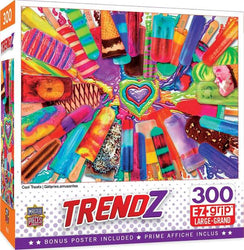 Puzzle Masterpieces:  300 piece EzGrip Trendz - Cool Treats