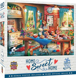 Puzzle Masterpieces:  550 Piece Home Sweet Home - Baking Bread