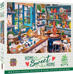 Puzzle Masterpieces:  550 Piece Home Sweet Home - Garden Getaway