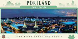 Puzzle Masterpieces: 1000 Piece Panoramic American Vistas - Portland