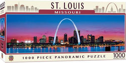 Puzzle Masterpieces: 1000 Piece Panoramic American Vistas - St. Louis