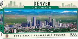 Puzzle Masterpieces: 1000 Piece Panoramic American Vistas - Denver