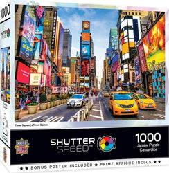 Puzzle Masterpieces: 1000 Piece Shutterspeed - Times Square