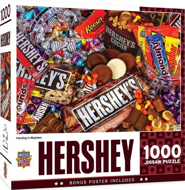 Puzzle Masterpieces: 1000 Piece Hershey - Hershey's Meyhem