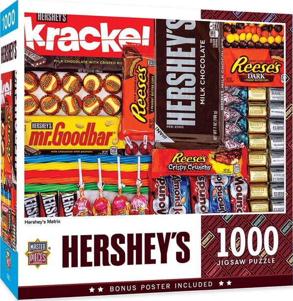 Puzzle Masterpieces: 1000 Piece Hershey - Hershey's Matrix