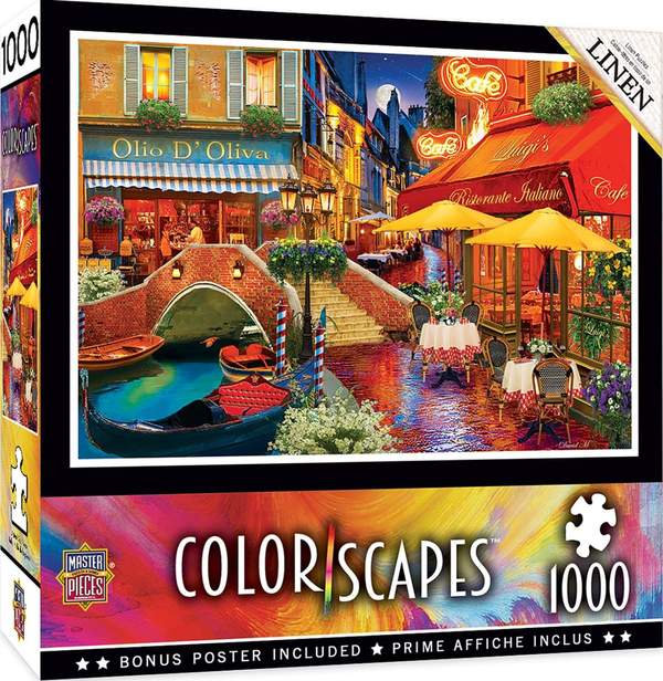 Puzzle Masterpieces: 1000 Piece Colorscapes - It's Amore!