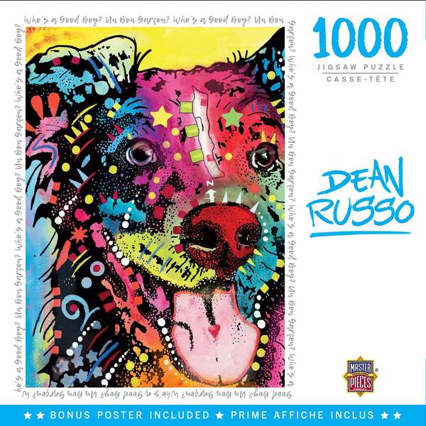 Puzzle Masterpieces: 1000 Piece Dean Russo - Who's a Good Boy?