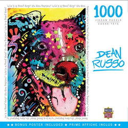 Puzzle Masterpieces: 1000 Piece Dean Russo - Who's a Good Boy?