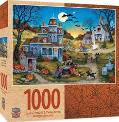 Puzzle Masterpieces: 1000 Piece Halloween - Three Little Witches