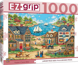Puzzle Masterpieces: 1000 Piece EzGrip Mr. Wiggins Whirligigs