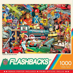 Puzzle Masterpieces: 1000 Piece Flashbacks - Toyland
